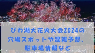 びわ湖大花火大会2024